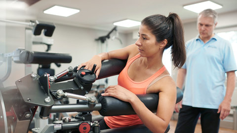 Physiotherapie am Gerät in Castrop-Rauxel