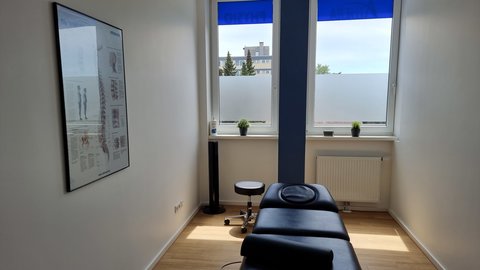 Behandlungsraum Physiotherapie in Unna